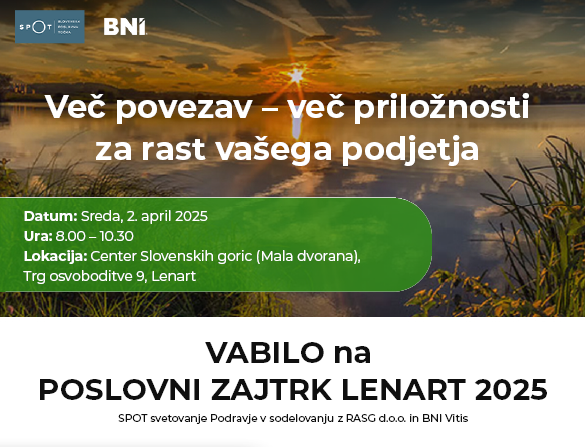 Poslovni zajtrk Lenart 2025